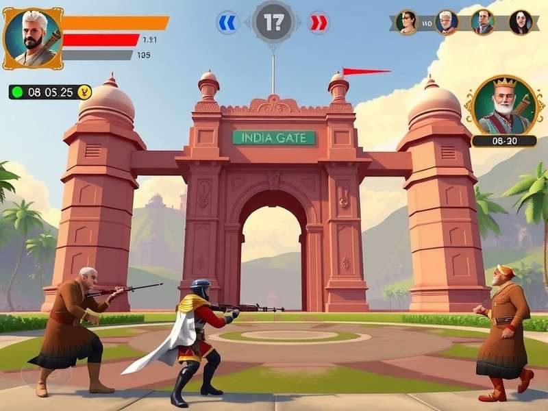 Taj Tricks Gameplay Screenshot